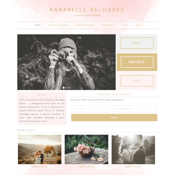 Annabelle Reloaded Wordpress Theme