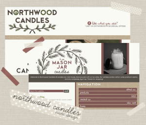 Northwood Candles Web Design