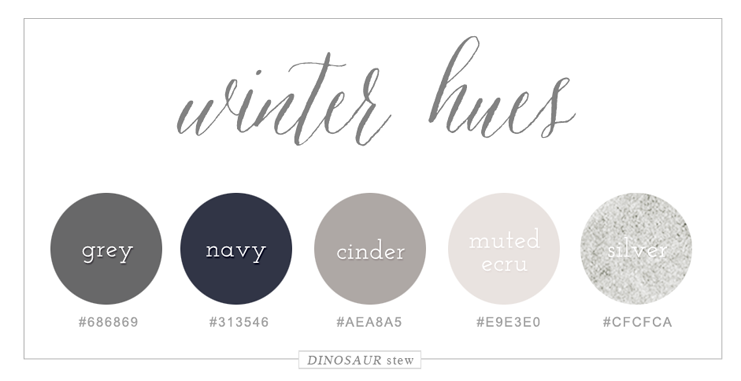 winter color palette
