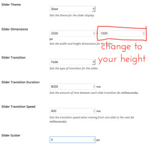 Configuring Soliloquy Slider in Home Top of Thatcher and Thorne theme