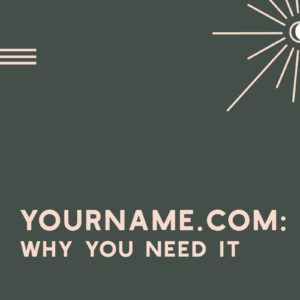 buy yourname.com before it's too late!