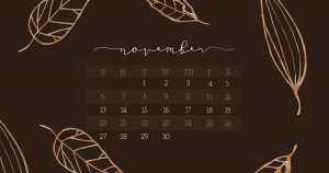Facebook November Calendar