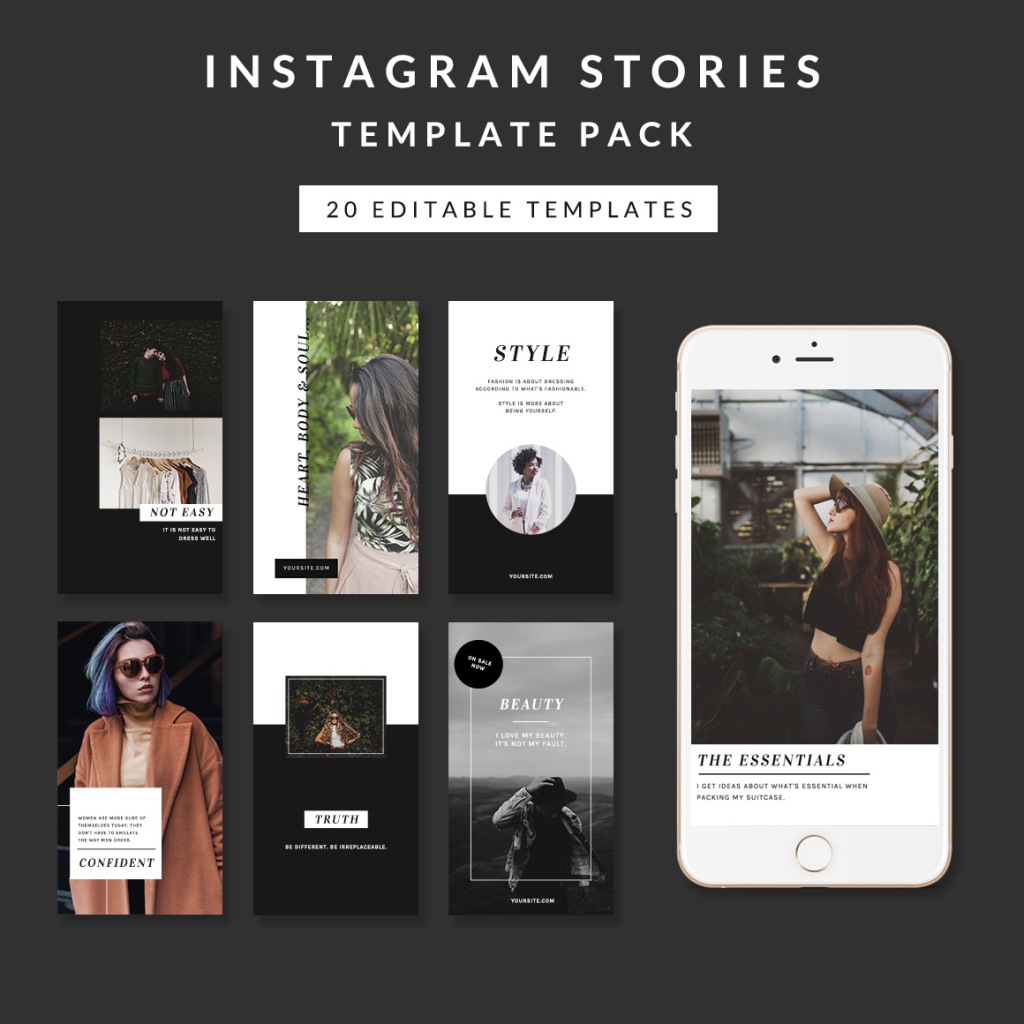 Best Instagram Story Ideas - 20 Chic & Stylish Templates